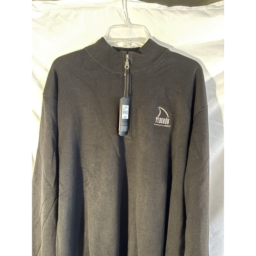 Greg Norman NWT Black Lined Long Sleeved Golf Lined Jacket XXL UV Protection